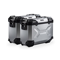 Kit de Maletas Sw Motech Trax ADV 37 Stelvio plata