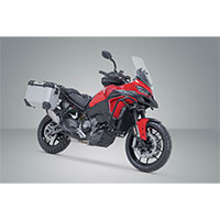 Kit de Sacoches SW Motech Trax ADV 37 Multistrada V2 argent - 2