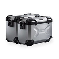 Sw Motech Trax Adv 45/37 Side Cases Kit Silver