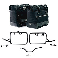 Unit Garage Cult Canvas Side Bags 40/50 R12 Black