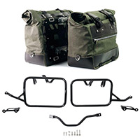 Unit Garage Cult Canvas Side Bags 40/50 R12 Green