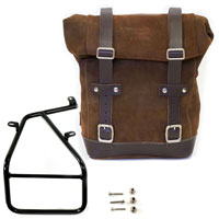 Unit Garage Waxed Suede S Ide Pannier + Subframe Ninet Series Brown