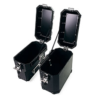 Unit Garage Atlas 40-34l Side Cases Black - 3