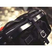 ユニットのガレージダッフルバッグブラックキャンバスカラハリ43L - img 2