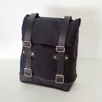 Unit Garage Borsa Canvas Nero