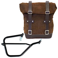 Unit Garage Leather Bag+dx Frame Brown