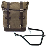 Unit Garage Leather Bag+sx Frame Brown