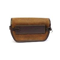 Unit Garage Sahara Handlebar Bag Leather Colorado