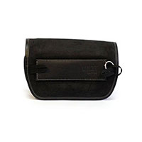 Bolsa de manillar Unit Garage Sahara Piel negro