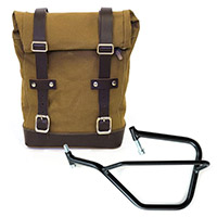 Unit Garage Canvas Bag+sx Frame Beige Brown