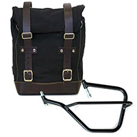 Unit Garage Canvas Bag+sx Frame Black Brown