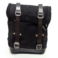 Unit Garage Leather Black Leather Bag Black