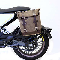 Unit Garage Bolsa Piel+Marco Husqvarna 401 gris