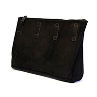 Unit Garage Messenger Fezzan Leather Bag Black - 2