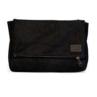 Unit Garage Messenger Fezzan Ledertasche schwarz