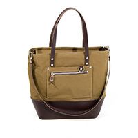 Bolso Unit Garage Day Beige Lona Mojave - 3