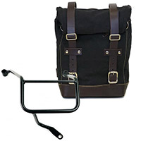 Borsa Unit Garage Canvas DX Tenere 700 nero marrone