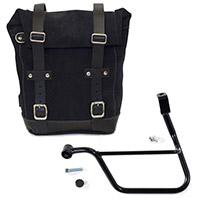 Borsa Laterale Unit Garage Cuoio Sx T120 Nero