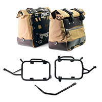 Sacoches Unit Garage Cult Canvas 40/50L F900 GS vert