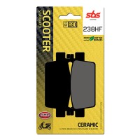 Set Pastiglie Freno SBS 238HF Posteriore