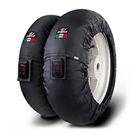 Capit Suprema Spina M/XL Reifenwärmer Nomex schwarz