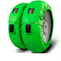 Calentador de neumáticos Capit Suprema Vision S/M verde