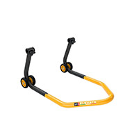 Lv8 U-stand V Sliders Paddock Stand Yellow