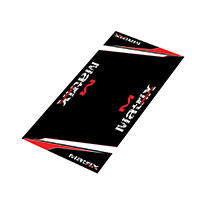 Matrix Concepts R1 Race Mat Teppich schwarz silber