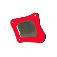 Placa Caballete Lateral MyTech BMW R1200 GS ADV rojo
