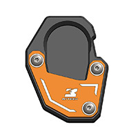 Placa Caballete Lateral MyTech Ktm 1290 Adv plata