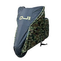 Oj Bike Cover Jungle Camo Noir