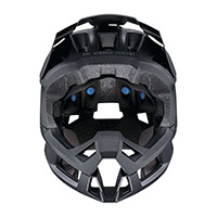 100% Trajecta Full Helmet Black - 3