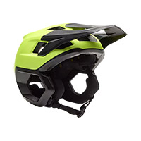 Fox Dropframe Helm gelb fluo