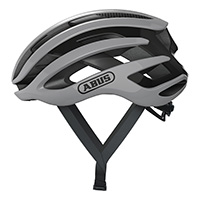 Casco de carretera Abus Airbreaker plata blanco