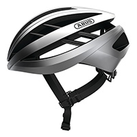 Casco de carretera Abus Aventor plateado brillante