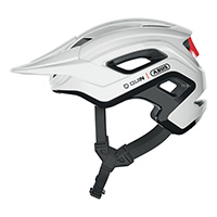 Casco Bici Abus Cliffhanger Quin Shiny Bianco