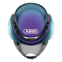 Abus Gamechanger TT バイク ヘルメット フリップフロップ パープル