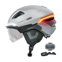 Abus Hyp-e Ace Bicycle Helmet Silver