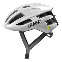 Casco Abus Powerdome Mips Shiny Bianco