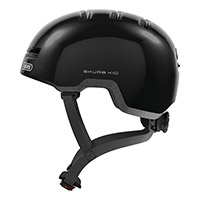 Casque Enfant Abus Skurb Shiny Noir