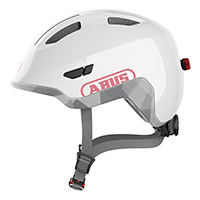 Casco chico Abus Smiley 3.0 Ace Led royal verde