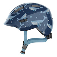 Abus Smiley 3.0 Kid Helmet Blue Croco