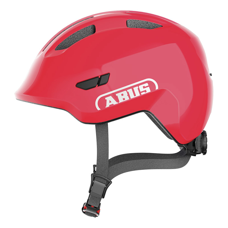 Casco niño Abus Smiley 3.0 brillante rojo