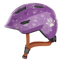 Abus Smiley 3.0 Kid Helmet Star Purple Kid