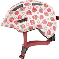 Abus Smiley 3.0 Led Kid Helmet Rose Strawberry