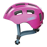 Casque Enfant Abus Youn-i 2.0 Rose Pétillant