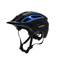 Casco Mtb Acerbis Doublep Nero Blu