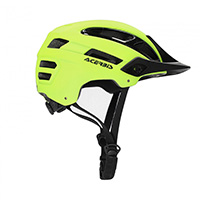 Casque MTB Acerbis DoubleP noir jaune - 2