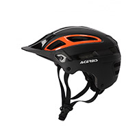 Casco Acerbis DoubleP MTB negro naranja - 2