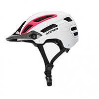 Casque Vtt Acerbis Doublep Blanc Violet